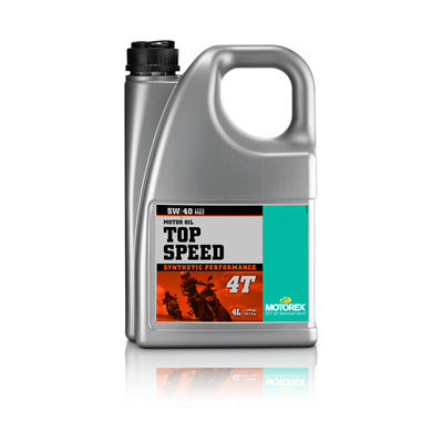 Motorex Top Speed 4T 5W/40 4 ltr 4-tahtiöljy