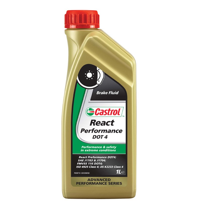 Castrol React Performance DOT 4 1 L Jarruneste