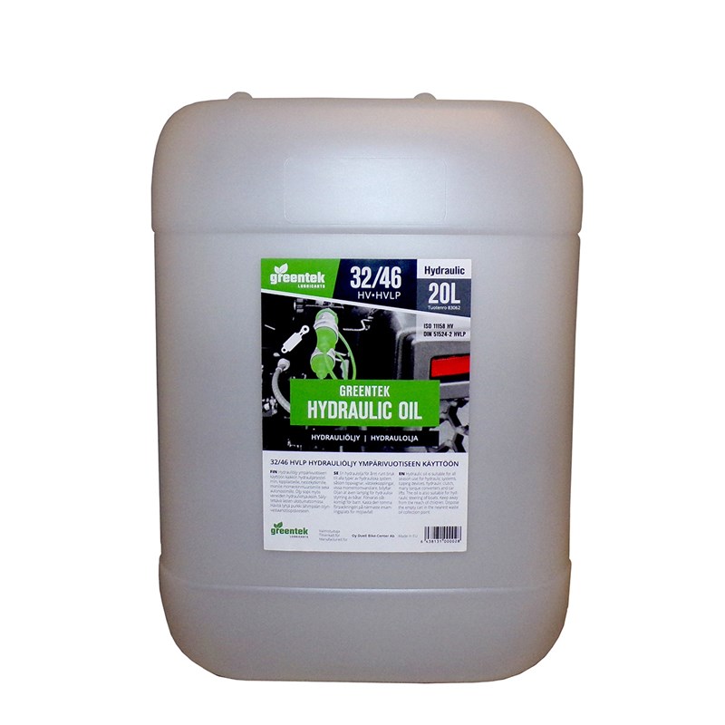 Greentek Hydrauliöljy 32/46 HVLP 20L