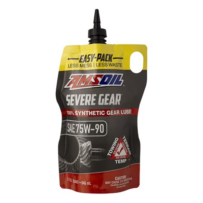 Amsoil SEVERE GEAR 75W-90 synteettinen vaihteistoöljy 946ml