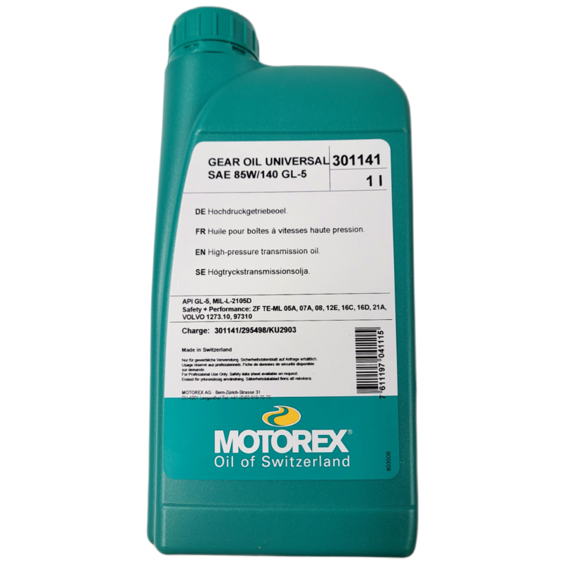 Motorex vaihteistoöljy Universal 85W/140 1L