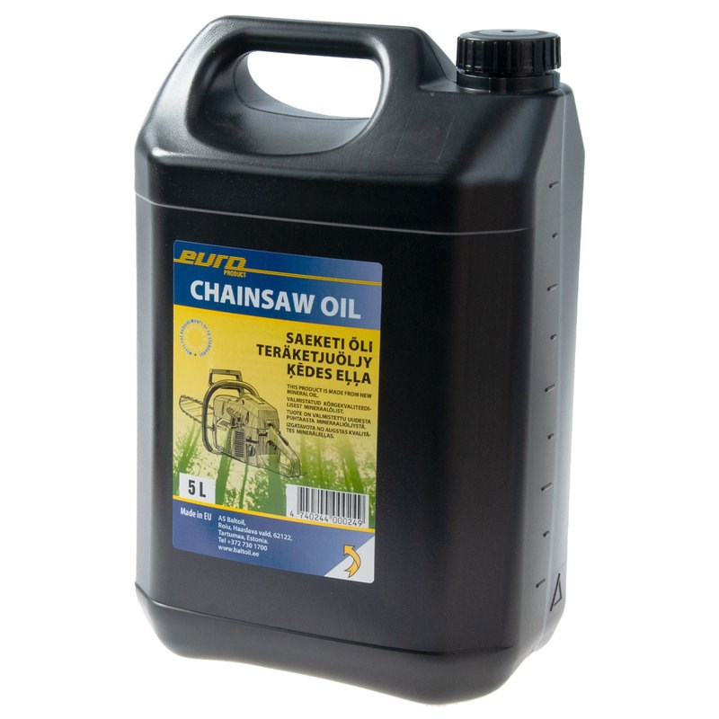 Greentek Euro Teräketjuöljy, 5L , (Mineraaliöljy)