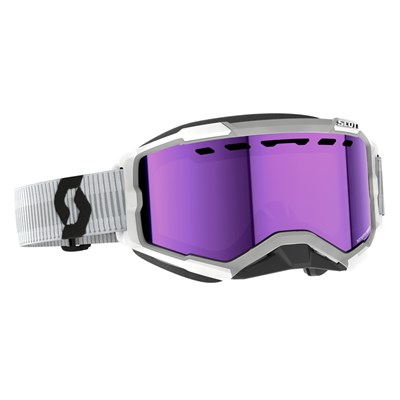 White enhancer purple chrome