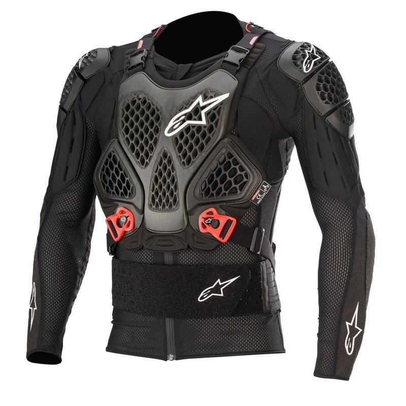 Alpinestars Suojatakki Bionic Tech v2 Musta/Pun 2XL