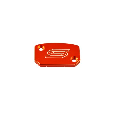 Scar Front Brake Reservoir Cover - Brembo Ktm Husaberg Orange color