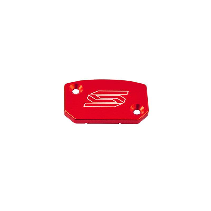 Scar Front Brake Reservoir Cover - Brembo KTM Husqvarna GASGAS - Red color