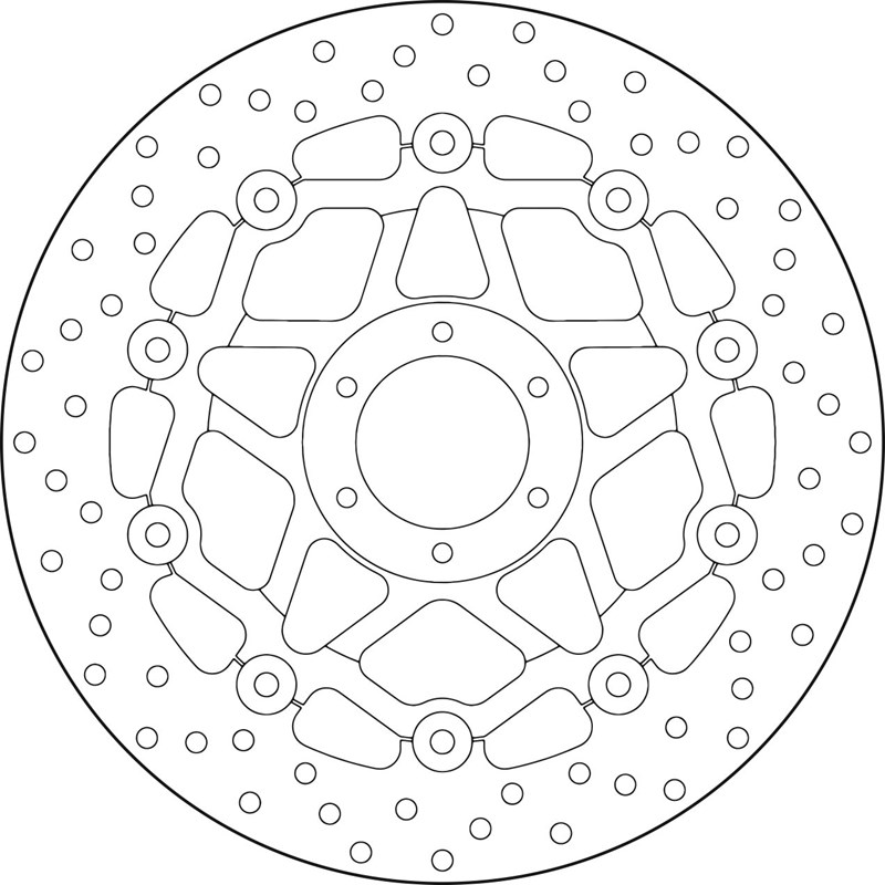 Brembo Serie Oro jarrulevy kelluva HONDA