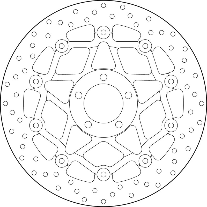 Brembo Serie Oro jarrulevy kelluva KAWASAKI