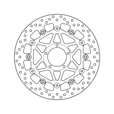 Brembo Serie Oro jarrulevy kelluva DUCATI