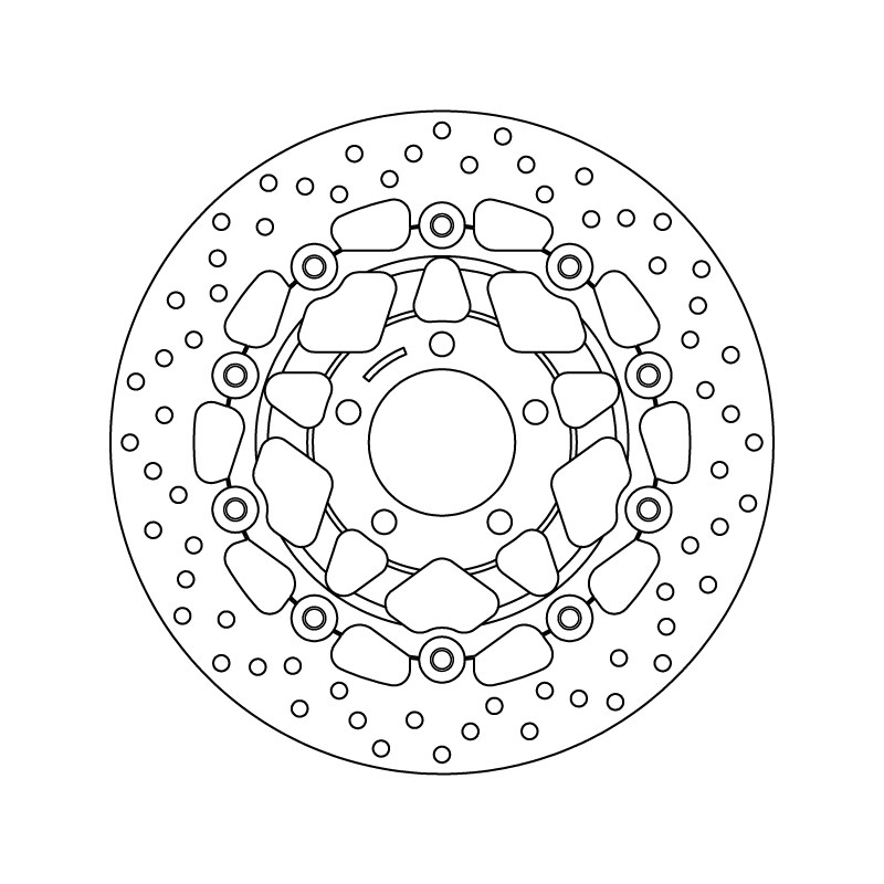Brembo Serie Oro jarrulevy kelluva SUZUKI