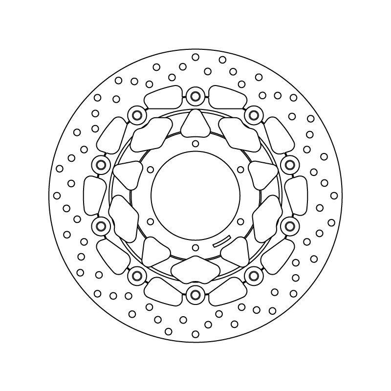 Brembo Serie Oro jarrulevy kelluva HONDA