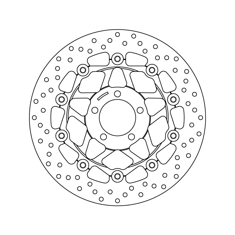 Brembo Serie Oro jarrulevy kelluva KAWASAKI
