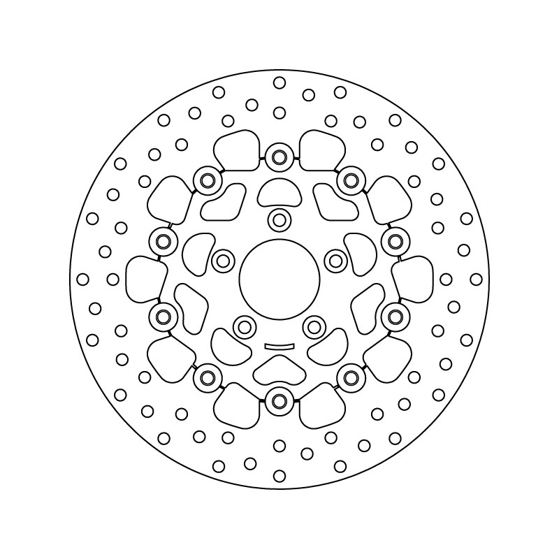 Brembo Serie Oro jarrulevy kelluva HARLEY-DAVIDSON