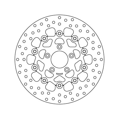 Brembo Serie Oro jarrulevy kelluva HARLEY-DAVIDSON
