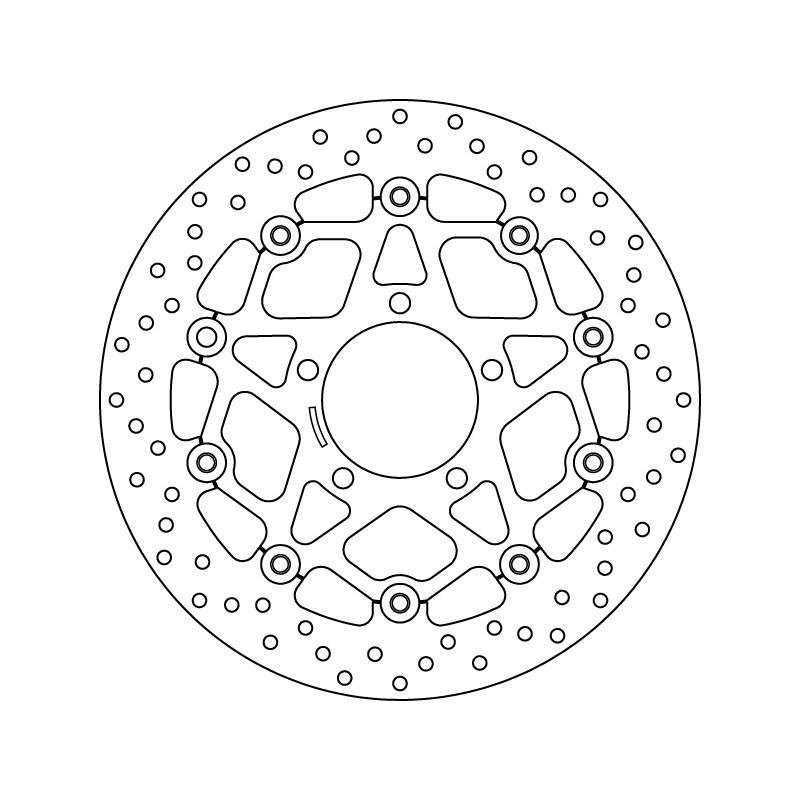 Brembo Serie Oro jarrulevy kelluva KAWASAKI