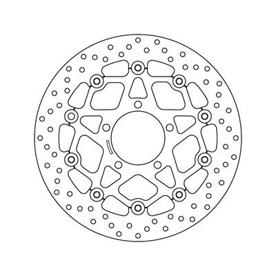 Brembo Serie Oro jarrulevy kelluva KAWASAKI