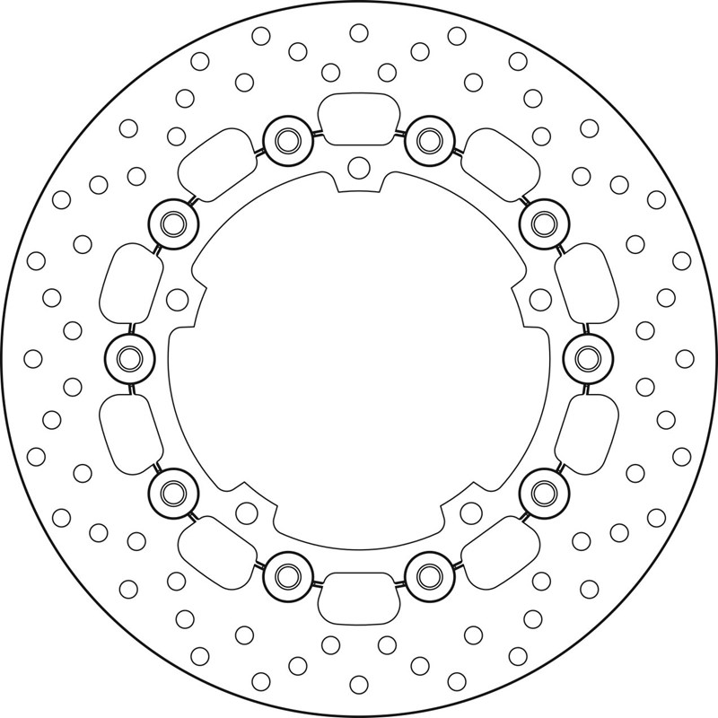 Brembo Serie Oro jarrulevy kelluva YAMAHA