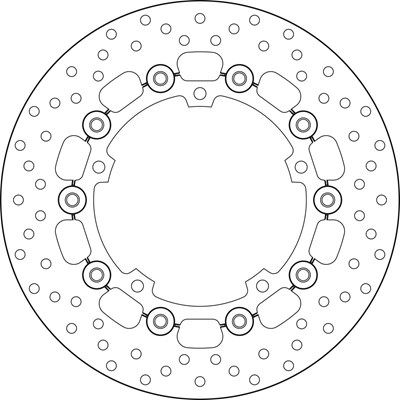 Brembo Serie Oro jarrulevy kelluva YAMAHA