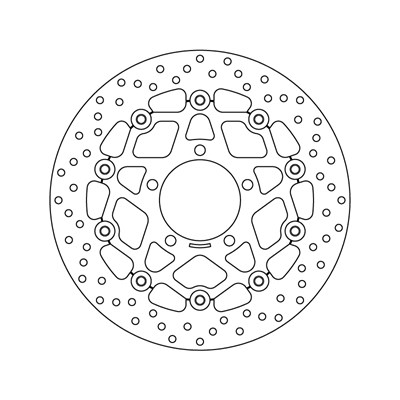 Brembo Serie Oro jarrulevy kelluva KAWASAKI