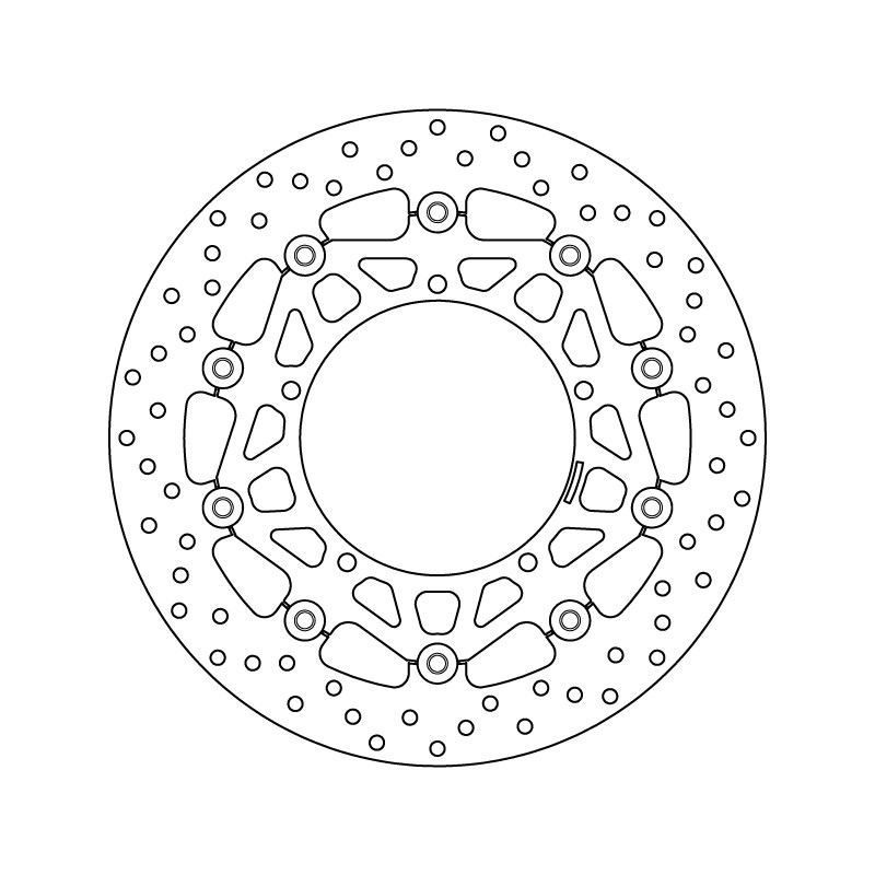 Brembo Serie Oro jarrulevy kelluva YAMAHA