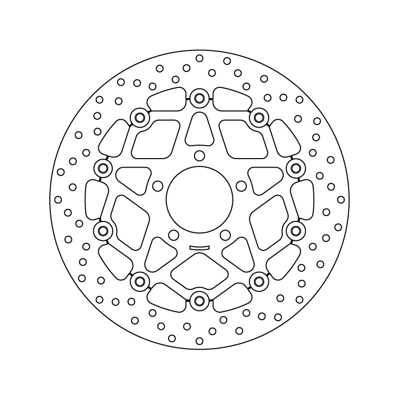 Brembo Serie Oro jarrulevy kelluva KAWASAKI, SUZUKI