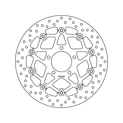 Brembo Serie Oro jarrulevy kelluva KAWASAKI, SUZUKI