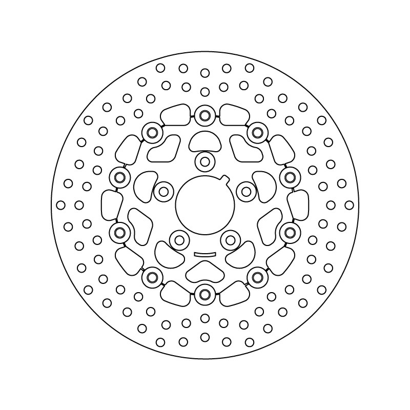 Brembo Serie Oro jarrulevy kelluva HARLEY-DAVIDSON
