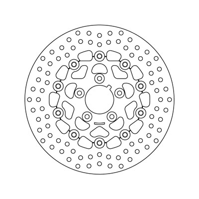 Brembo Serie Oro jarrulevy kelluva HARLEY-DAVIDSON