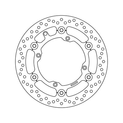 Brembo Serie Oro jarrulevy kelluva BETA, HUSQVARNA