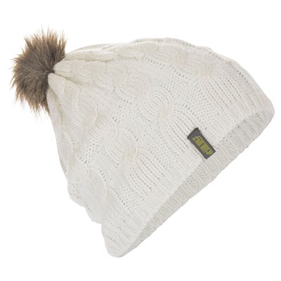 509 Fur Pom Beanie, creme