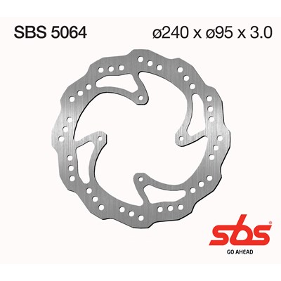 Sbs Jarrulevy Standard HUSQVARNA, KTM