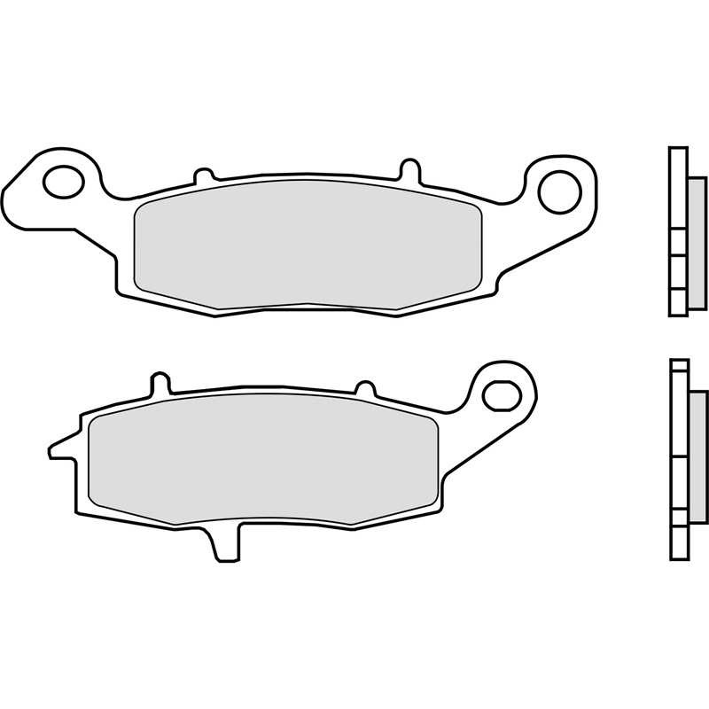 Brembo Jarrupalat Taakse Sintered Road KAWASAKI, SUZUKI