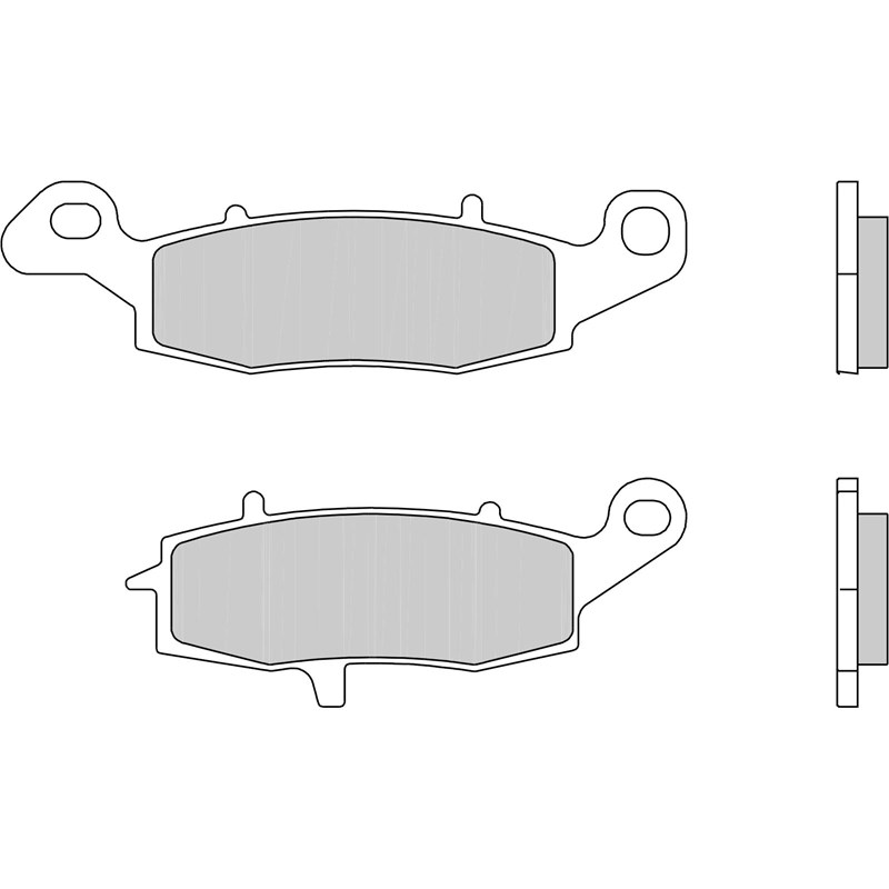 Brembo Jarrupalat Taakse Sintered Road SUZUKI