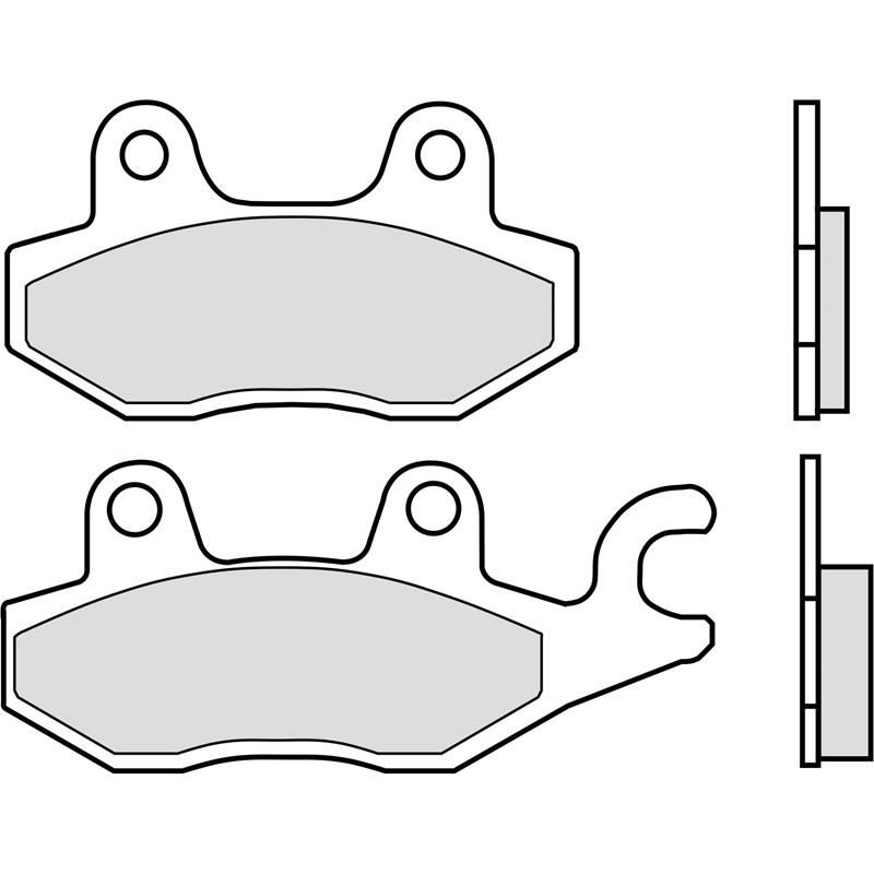 Brembo Jarrupalat Taakse Sintered Road TRIUMPH, YAMAHA