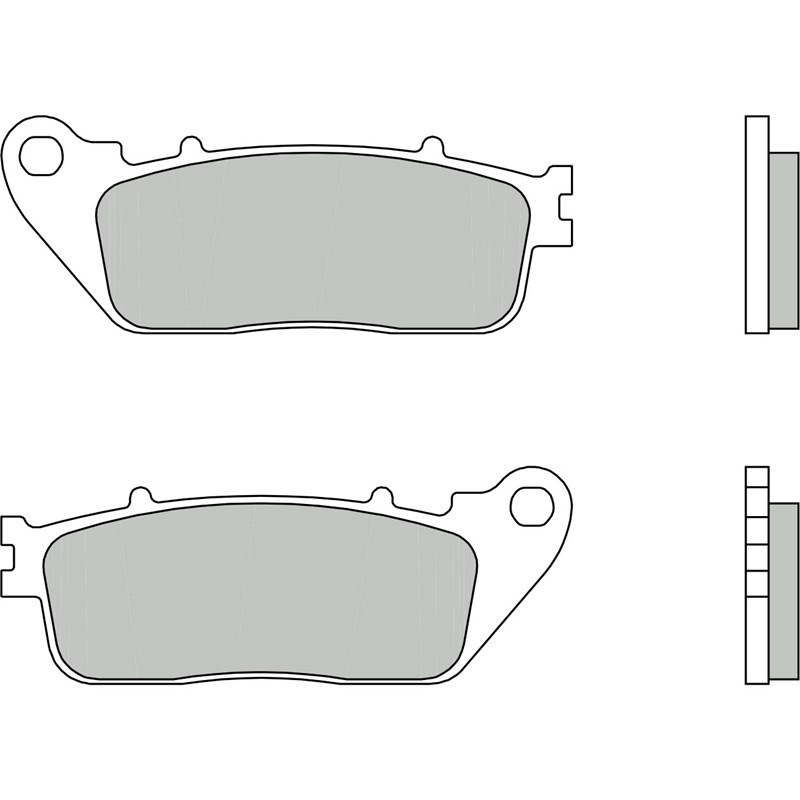 Brembo Jarrupalat Taakse Sintered Road HONDA