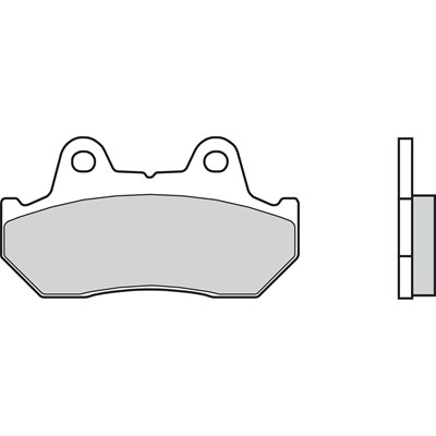 Brembo Jarrupalat Taakse Sintered Road HONDA
