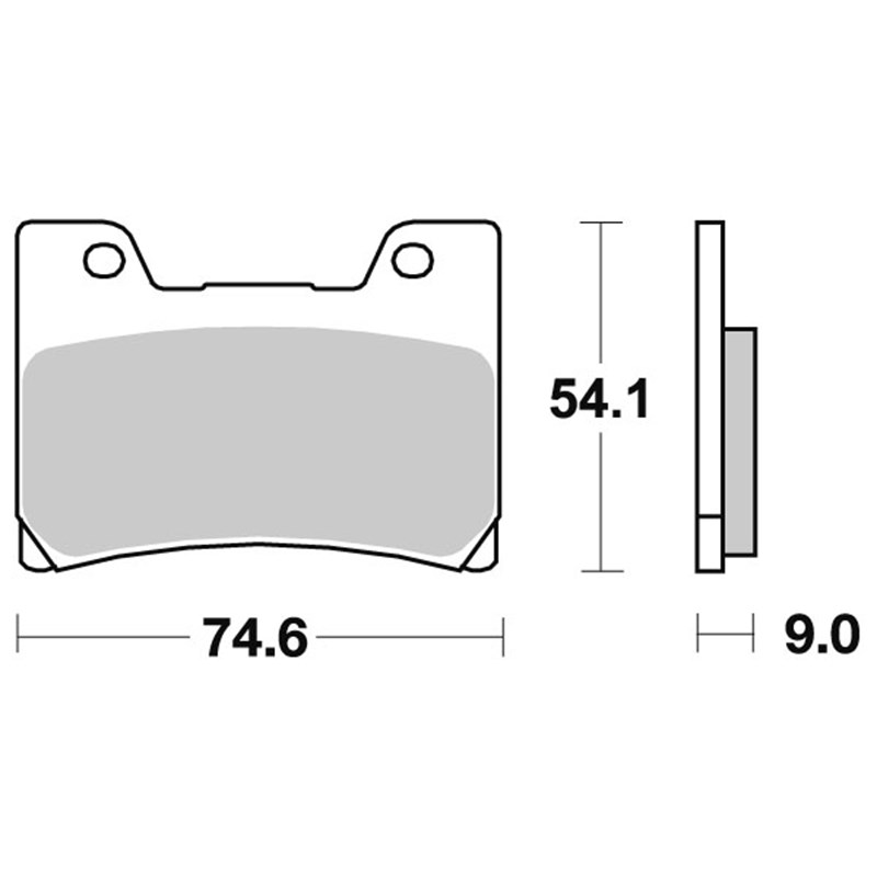 Sbs Jarrupalat Sintered YAMAHA
