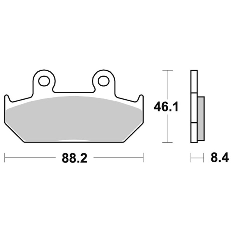Sbs Jarrupalat Sintered HONDA
