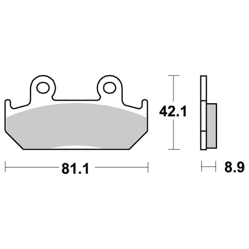 Sbs Jarrupalat Sintered HONDA