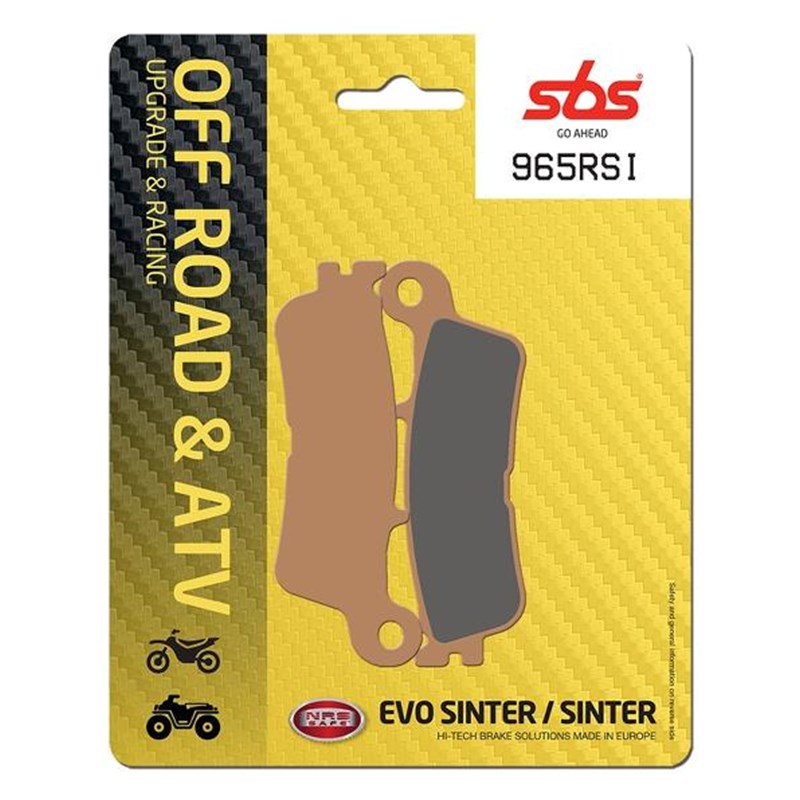 Sbs Jarrupalat Racing Sintered FANTIC, YAMAHA