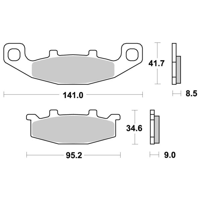 Sbs Jarrupalat Ceramic KAWASAKI