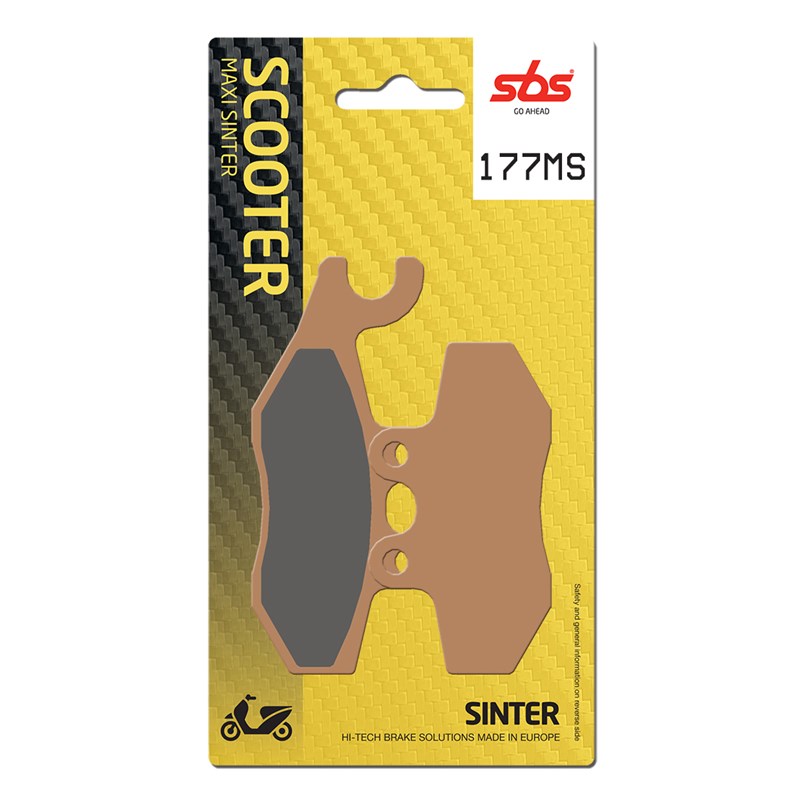 Sbs Jarrupalat Maxi Sinter APRILIA, GILERA, PEUGEOT, PIAGGIO, VESPA