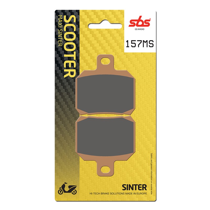 Sbs Jarrupalat Maxi Sinter GILERA, PEUGEOT, PIAGGIO
