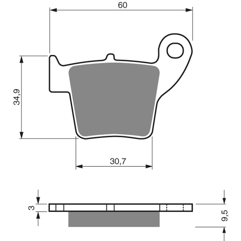 GOLDFREN Jarrupalat 176 Ceramic Carbon S33 HONDA