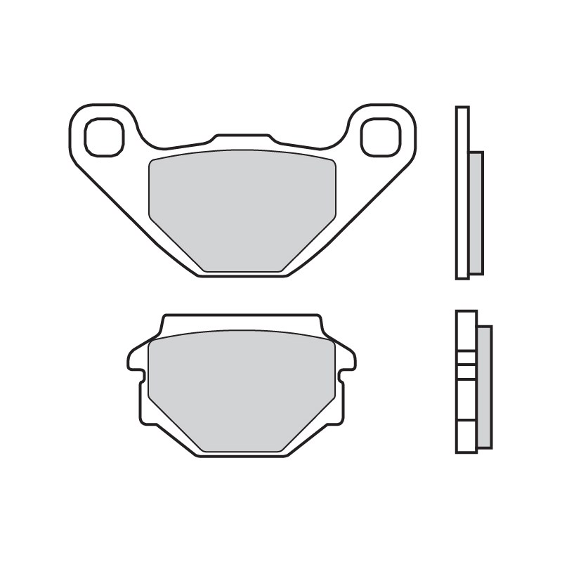 Brembo Jarrupalat Carbon-Ceramic APRILIA, KYMCO