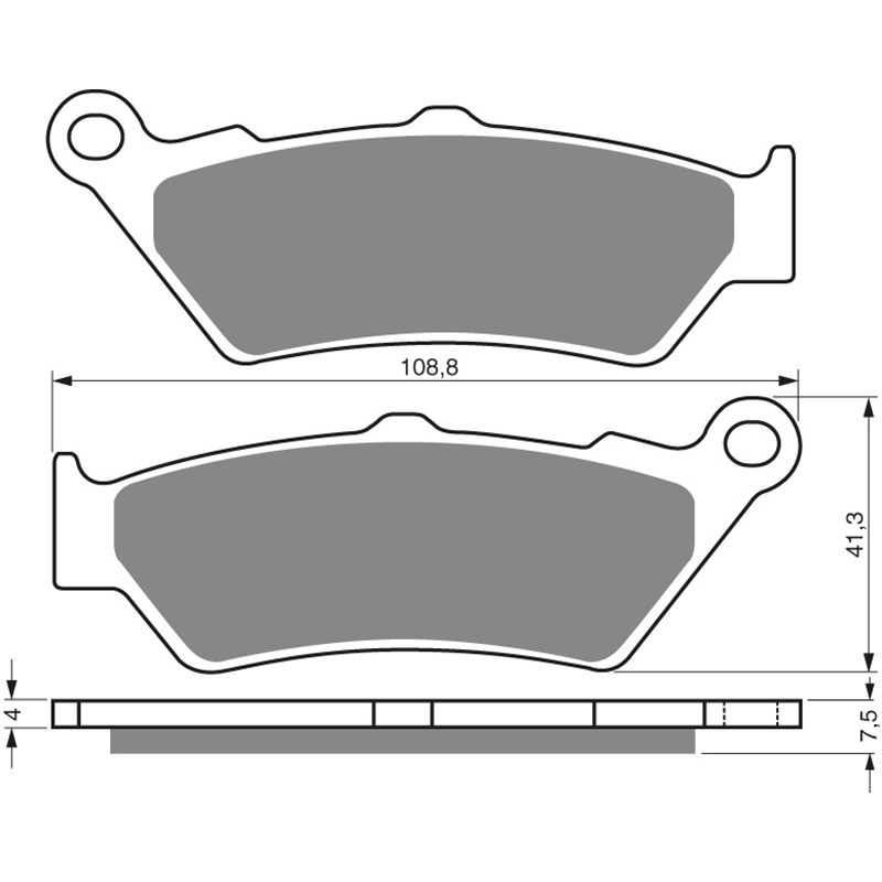 GOLDFREN Jarrupalat 106 Ceramic Carbon S3 APRILIA, BMW, DUCATI, HONDA, HUSQVARNA, KTM, MOTO GUZZI, MOTO MORINI, TRIUMPH, VICTORY, YAMAHA