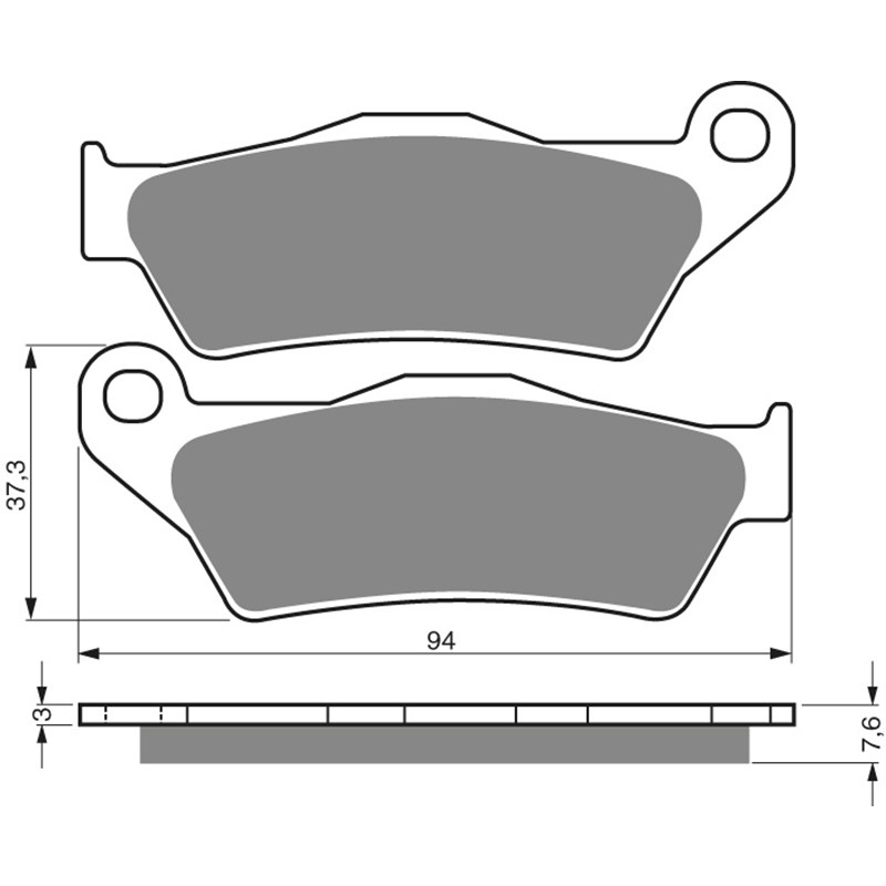 GOLDFREN Jarrupalat 031 Ceramic Carbon S3 APRILIA, BMW, CAGIVA, CF MOTO, DUCATI, HARLEY-DAVIDSON, KTM, MOTO GUZZI, MOTO MORINI, ROYAL ENFIELD, TRIUMPH, YAMAHA