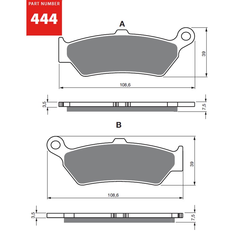 GOLDFREN Jarrupalat 444 Ceramic Carbon AD