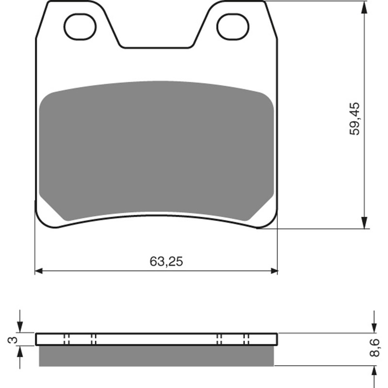 GOLDFREN Jarrupalat 222 Ceramic Carbon AD YAMAHA