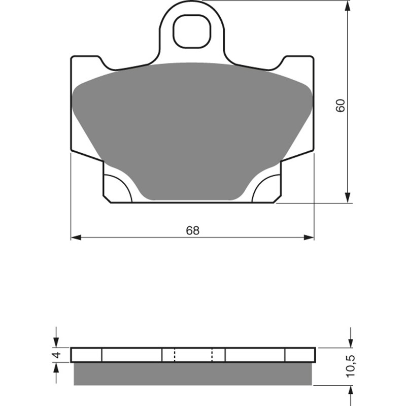GOLDFREN Jarrupalat 113 Ceramic carbon AD YAMAHA